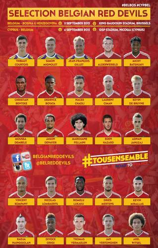 比利时1-23大名单