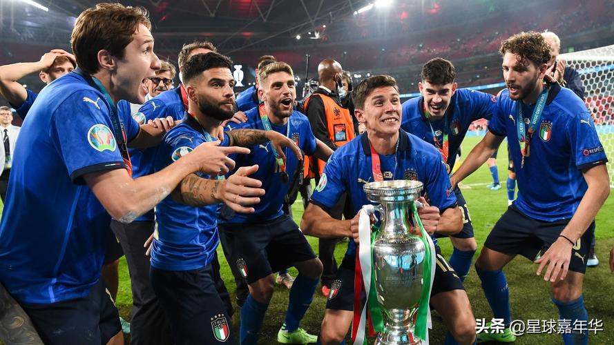2021欧洲杯冠军意大利决赛照片