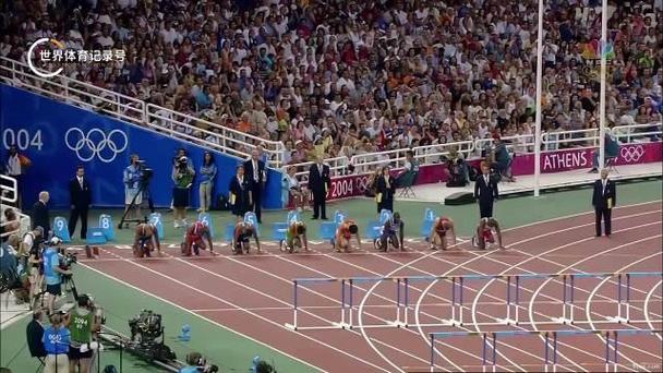 雅典奥运会110米栏的相关图片